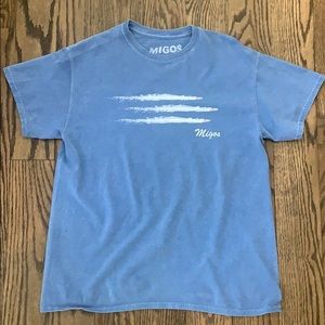 Blue MIGOS shirt Size M